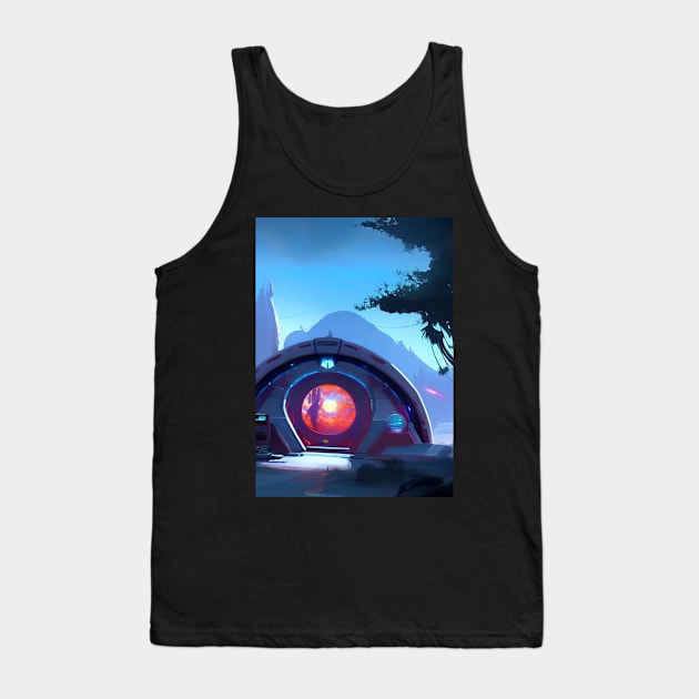 STARGATE ON PLANET TAG Tank Top by sailorsam1805